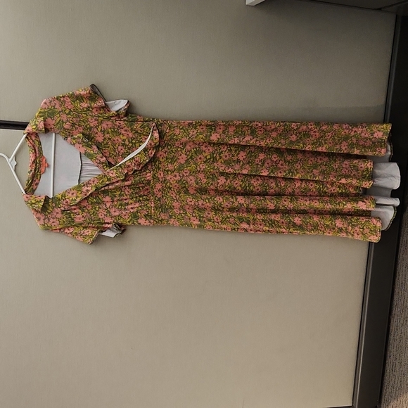 Modcloth High Low Maxi Dress Size Large - Picture 3 of 16